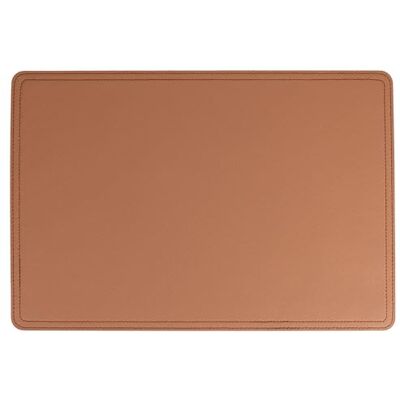 Tivoli Set 6 Tovaglietta color cuoio in PVC 35x48 cm, Horeca Brown Tivoli Set 6 Tovaglietta color cuoio in PVC 35x48 cm, Horeca Brown