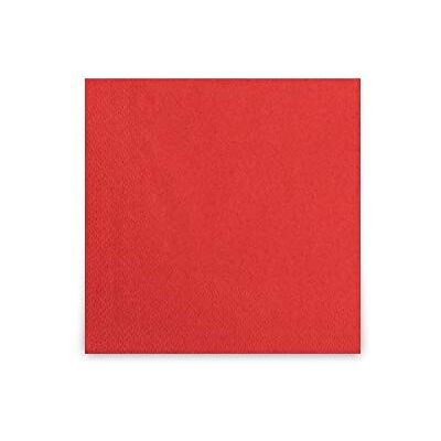 Funny Tovaglioli da cocktail, 24 x 24 cm, 2 veli, colore rosso, 3600 pezzi Funny Tovaglioli da cocktail, 24 x 24 cm, 2 veli, colore rosso, 3600 pezzi
