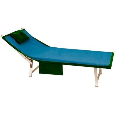 Caritex Telo Copri Lettino con Elastici, Tasche Laterali e Cuscino, Telo Mare per Lettino, 70x180 cm, in Microfibra Morbida e Assorbente, Salvaspazio Asciugatura Rapida, Bicolor, (Ottanio) Caritex Telo Copri Lettino con Elastici, Tasche Laterali e Cuscino, Telo Mare per Lettino, 70x180 cm, in Microfibra Morbida e Assorbente, Salvaspazio Asciugatura Rapida, Bicolor, (Ottanio)