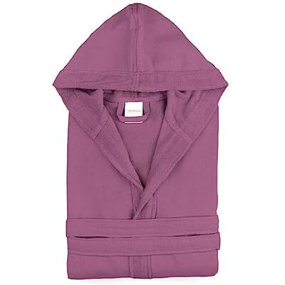 Morbidissimi Accappatoio Monoterry Cotone e Spugna per Uomo e Donna, Con Cappuccio, Cinturino e 2 Tasche, Morbido 230 gr/mq, Accappatoi J534(Accapatoio Malva, XX-Large) Morbidissimi Accappatoio Monoterry Cotone e Spugna per Uomo e Donna, Con Cappuccio, Cinturino e 2 Tasche, Morbido 230 gr/mq, Accappatoi J534(Accapatoio Malva, XX-Large)