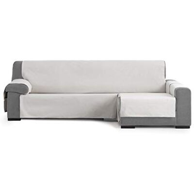 Eysa Salva Divano per penisola Impermeabile e Traspirante Garona Protect 240 cm., Colore 06/Grigio, Destra Vista Frontale Eysa Salva Divano per penisola Impermeabile e Traspirante Garona Protect 240 cm., Colore 06/Grigio, Destra Vista Frontale