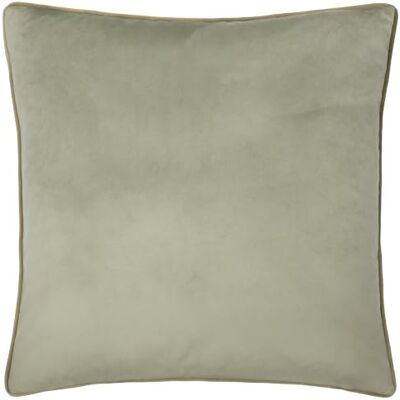 furn. Meridian Copricuscino – Lusso In Velluto Con Bordo A Contrasto Con Profilo Custodia Decorativa (Verde/Salvia – 55x55cm) furn. Meridian Copricuscino – Lusso In Velluto Con Bordo A Contrasto Con Profilo Custodia Decorativa (Verde/Salvia – 55x55cm)