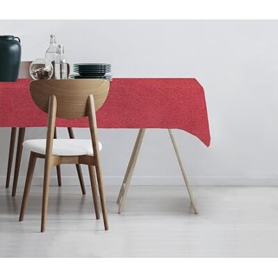 GEMITEX Tovaglia Cerata Tinta Unita ROSSO, Effetto Tessuto, Impermeabile, Antimacchia, Morbida e Protettiva, Per Rettangolari da 10 persone, 140 x 240 cm MADE IN ITALY, Rifinita con Tagliacuci GEMITEX Tovaglia Cerata Tinta Unita ROSSO, Effetto Tessuto, Impermeabile, Antimacchia, Morbida e Protettiva, Per Rettangolari da 10 persone, 140 x 240 cm MADE IN ITALY, Rifinita con Tagliacuci