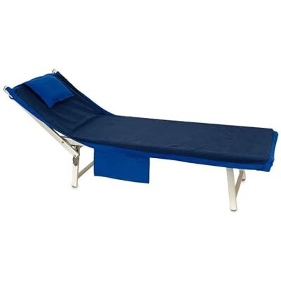 Caritex Telo Copri Lettino con Elastici, Tasche Laterali e Cuscino, Telo Mare per Lettino, 70x180 cm, in Microfibra Morbida e Assorbente, Salvaspazio Asciugatura Rapida, Bicolor, (Blu) Caritex Telo Copri Lettino con Elastici, Tasche Laterali e Cuscino, Telo Mare per Lettino, 70x180 cm, in Microfibra Morbida e Assorbente, Salvaspazio Asciugatura Rapida, Bicolor, (Blu)