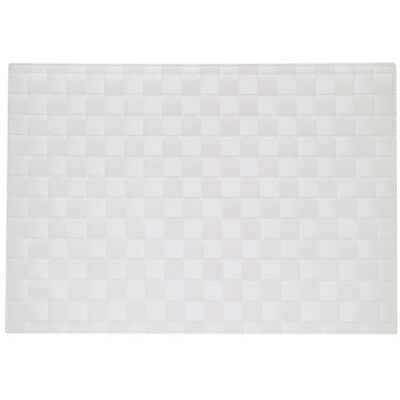 Excelsa Poker Tovaglietta Rettangolare, 42.5 x 30.0 cm, Bianco Excelsa Poker Tovaglietta Rettangolare, 42.5 x 30.0 cm, Bianco