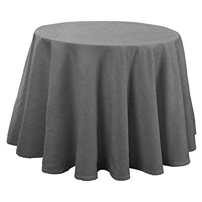 Martina Home Altea, Gonna per Tavolo Camilla, Colore Grigio, Rotonda 80 Ø Martina Home Altea, Gonna per Tavolo Camilla, Colore Grigio, Rotonda 80 Ø
