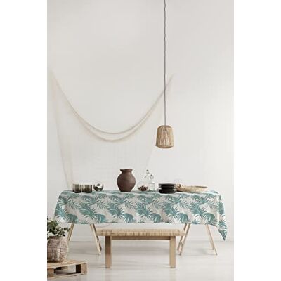 GEMITEX Tovaglia Felpata Cerata Made in Italy, IMPERMEABILE,ANTIMACCHIA, TRENDY, PRATICA, RESISTENTE, IGIENIZZABILE, ARREDA E PROTEGGE il tuo tavolo in casa, in veranda, in giardino, in barca, al mare GEMITEX Tovaglia Felpata Cerata Made in Italy, IMPERMEABILE,ANTIMACCHIA, TRENDY, PRATICA, RESISTENTE, IGIENIZZABILE, ARREDA E PROTEGGE il tuo tavolo in casa, in veranda, in giardino, in barca, al mare