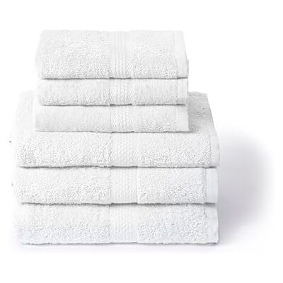 Caleffi Set Asciugamani Bagno con Ospite 6 Pz – Composto da 3x Asciugamano Viso 55x100 cm + 3x Asciugamano Bidet 40x60 cm – Cotone 100% Morbido e Ultra Assorbente – Doccia, Viso e Ospitalità Set Bagno Caleffi Set Asciugamani Bagno con Ospite 6 Pz – Composto da 3x Asciugamano Viso 55x100 cm + 3x Asciugamano Bidet 40x60 cm – Cotone 100% Morbido e Ultra Assorbente – Doccia, Viso e Ospitalità Set Bagno