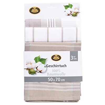 GÖZZE Modello 60058 - Set di strofinacci marroni GÖZZE Modello 60058 - Set di strofinacci marroni