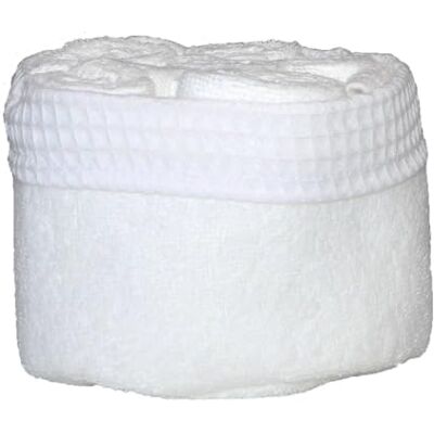 Cesto ospiti con asciugamani - Decorazione bagno & regalo Cesto ospiti con asciugamani - Decorazione bagno & regalo