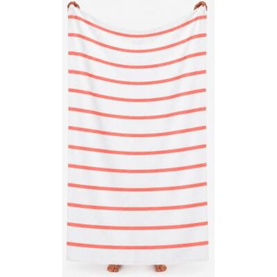 Komfortec Telo Mare 100x180 cm in Cotone Grande Asciugamano da Spiaggia a Righe, Morbido e Assorbente, Ideale per Mare, Piscina e Vacanze Komfortec Telo Mare 100x180 cm in Cotone Grande Asciugamano da Spiaggia a Righe, Morbido e Assorbente, Ideale per Mare, Piscina e Vacanze