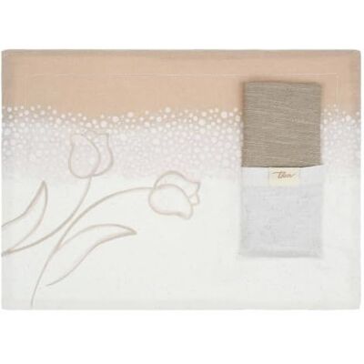 THUN Set tovaglietta con tovagliolo, Pure Elegance TOVAGLIETTA 33X45-TOVAGLIOLO 40X40 info in arrivo THUN Set tovaglietta con tovagliolo, Pure Elegance TOVAGLIETTA 33X45-TOVAGLIOLO 40X40 info in arrivo