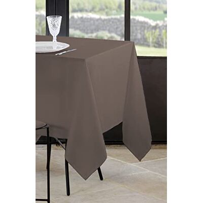 Stof Tovaglia Dimensione 145 x 200 cm 100% Poliestere Colore Tortora Modello Nelson Rettangolare Biancheria da tavola Lavabile a 30° qualità Eccezionale Stof Tovaglia Dimensione 145 x 200 cm 100% Poliestere Colore Tortora Modello Nelson Rettangolare Biancheria da tavola Lavabile a 30° qualità Eccezionale