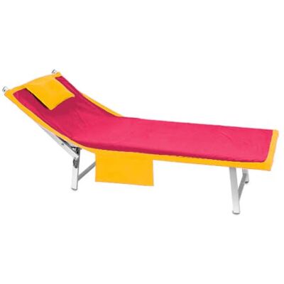 Caritex Telo Copri Lettino con Elastici, Tasche Laterali e Cuscino, Telo Mare per Lettino, 70x180 cm, in Microfibra Morbida e Assorbente, Salvaspazio Asciugatura Rapida, Bicolor, (Magenta) Caritex Telo Copri Lettino con Elastici, Tasche Laterali e Cuscino, Telo Mare per Lettino, 70x180 cm, in Microfibra Morbida e Assorbente, Salvaspazio Asciugatura Rapida, Bicolor, (Magenta)