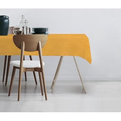GEMITEX Tovaglia Cerata Tinta Unita GIALLO, Effetto Tessuto, Impermeabile, Antimacchia, Morbida e Protettiva, Per Rettangolari da 10 persone, 140 x 240 cm MADE IN ITALY, Rifinita con Tagliacuci GEMITEX Tovaglia Cerata Tinta Unita GIALLO, Effetto Tessuto, Impermeabile, Antimacchia, Morbida e Protettiva, Per Rettangolari da 10 persone, 140 x 240 cm MADE IN ITALY, Rifinita con Tagliacuci