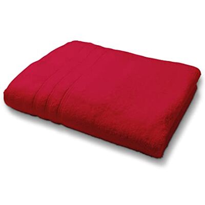 TODAY Telo Doccia in Cotone, Cotone, Rosso, 70x130-cm TODAY Telo Doccia in Cotone, Cotone, Rosso, 70x130-cm