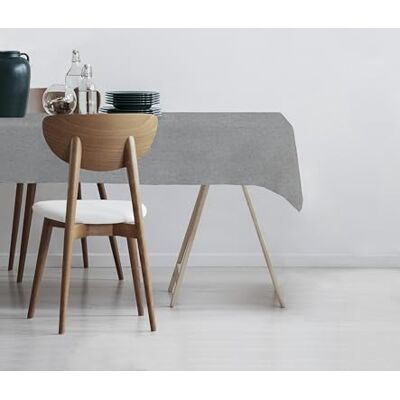 GEMITEX Tovaglia Cerata Tinta Unita GRIGIO, Effetto Tessuto, Impermeabile, Antimacchia, Morbida e Protettiva, Per Tavoli Rettangolari da 6 persone, 140 x 180 cm MADE IN ITALY, Rifinita con Tagliacuci GEMITEX Tovaglia Cerata Tinta Unita GRIGIO, Effetto Tessuto, Impermeabile, Antimacchia, Morbida e Protettiva, Per Tavoli Rettangolari da 6 persone, 140 x 180 cm MADE IN ITALY, Rifinita con Tagliacuci