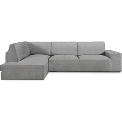 ECOMMERC3 Copridivano Chaiselong con schienale sinistro protettivo traspirante e resistente all'usura Copridivano Chaiselong grigio chiaro facile da installare e regolare ECOMMERC3 Copridivano Chaiselong con schienale sinistro protettivo traspirante e resistente all'usura Copridivano Chaiselong grigio chiaro facile da installare e regolare