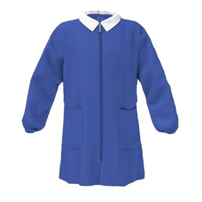 siggi GREMBIULE SCUOLA MASCHIO COLORE BLUETTE con lampo (10A-140CM) siggi GREMBIULE SCUOLA MASCHIO COLORE BLUETTE con lampo (10A-140CM)