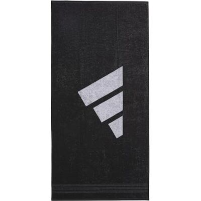 Adidas Unisex Adulto Performance Towel Large Towel, black/white, One size Adidas Unisex Adulto Performance Towel Large Towel, black/white, One size