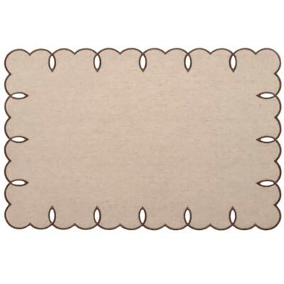 H&H Set 4 Tovagliette Colazione 45x30 cm in Cotone e Lino Ecrù Eleganti e Naturali Per Tavola Rustica o Moderna Lavaggio a Mano Consigliato No Asciugatrice H&H Set 4 Tovagliette Colazione 45x30 cm in Cotone e Lino Ecrù Eleganti e Naturali Per Tavola Rustica o Moderna Lavaggio a Mano Consigliato No Asciugatrice