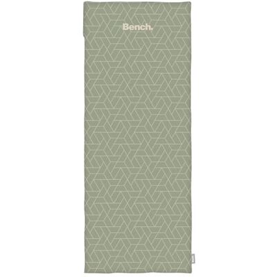 Herding Bench Asciugamano sportivo, 100% poliestere, retro con rivestimento per attrezzature da palestra, tasca con cerniera integrata, 50 x 125 cm + patta da 15 cm, colore verde, N. Art. Herding Bench Asciugamano sportivo, 100% poliestere, retro con rivestimento per attrezzature da palestra, tasca con cerniera integrata, 50 x 125 cm + patta da 15 cm, colore verde, N. Art.