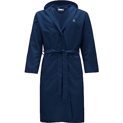 Renato Balestra Accappatoio Microfibra Uomo Donna, Navy Blu S Renato Balestra Accappatoio Microfibra Uomo Donna, Navy Blu S