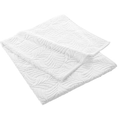 Douceur d'Intérieur Amazone Telo da Bagno, 90 x 150 cm, Bianco, 100% Cotone Douceur d'Intérieur Amazone Telo da Bagno, 90 x 150 cm, Bianco, 100% Cotone