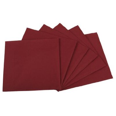 Funny Tovaglioli di Stoffa Cella 3 Strati, Bordeaux 33 X 33 cm 1/4 Volte, 4-Pack (4 X 250 Pezzi) Funny Tovaglioli di Stoffa Cella 3 Strati, Bordeaux 33 X 33 cm 1/4 Volte, 4-Pack (4 X 250 Pezzi)