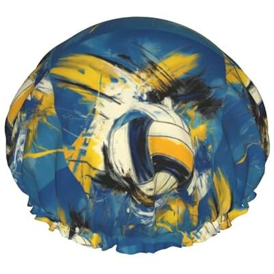 asbwuo Cuffia da a resistente da pallavolo, design a doppio strato, riutilizzabile, impermeabile, comoda ed elegante asbwuo Cuffia da a resistente da pallavolo, design a doppio strato, riutilizzabile, impermeabile, comoda ed elegante