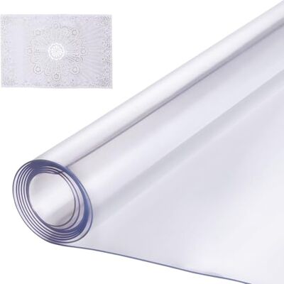 Vevor Protettore da scrivania in PVC trasparente - 30 x 60 pollici - Resistente all'acqua Vevor Protettore da scrivania in PVC trasparente - 30 x 60 pollici - Resistente all'acqua