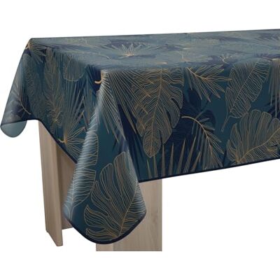 Le linge de Jules Olinda Tovaglia antimacchia rettangolare, 150 x 240 cm, colore: Blu Le linge de Jules Olinda Tovaglia antimacchia rettangolare, 150 x 240 cm, colore: Blu