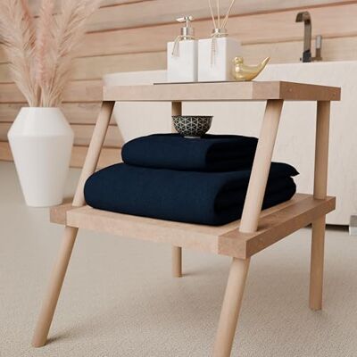 PETTI Artigiani Italiani Asciugamani Bagno in 100% Spugna di Cotone, Set Asciugamani 1+1, 2 Pezzi 1 Asciugamano Viso e 1 Asciugamano Mani, Asciugamani Blu PETTI Artigiani Italiani Asciugamani Bagno in 100% Spugna di Cotone, Set Asciugamani 1+1, 2 Pezzi 1 Asciugamano Viso e 1 Asciugamano Mani, Asciugamani Blu