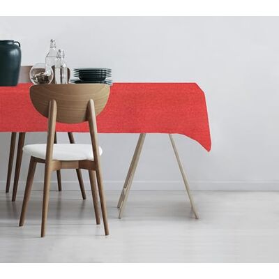 GEMITEX Tovaglia Cerata Tinta Unita ARAGOSTA, Effetto Tessuto, Impermeabile, Antimacchia, Morbida e Protettiva, Per Rettangolari da 10 persone, 140 x 240 cm MADE IN ITALY, Rifinita con Tagliacuci GEMITEX Tovaglia Cerata Tinta Unita ARAGOSTA, Effetto Tessuto, Impermeabile, Antimacchia, Morbida e Protettiva, Per Rettangolari da 10 persone, 140 x 240 cm MADE IN ITALY, Rifinita con Tagliacuci