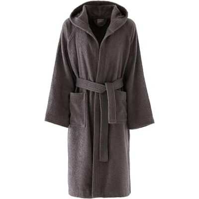 Bassetti Accappatoio Junior Con Cappuccio, Fumo, 100% Cotone, 7-9 Anni Bambino, Bambina, Unisex, In Spugna Morbido Assorbente Resistente E Lavabile In Lavatrice Bassetti Accappatoio Junior Con Cappuccio, Fumo, 100% Cotone, 7-9 Anni Bambino, Bambina, Unisex, In Spugna Morbido Assorbente Resistente E Lavabile In Lavatrice