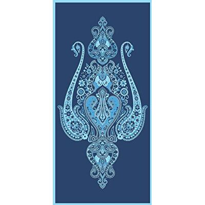 Bassetti RAGUSA Telo Mare 100% Cotone Colore Blu B1 Dimensioni: 90 x 180 cm Bassetti RAGUSA Telo Mare 100% Cotone Colore Blu B1 Dimensioni: 90 x 180 cm