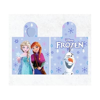 hermet Telo Mare Con Cappuccio Frozen, Poncho Mare Maxi da Bambino, 60x60 cm, Asciugamano da Spiaggia o Piscina, 100% Morbido Cotone hermet Telo Mare Con Cappuccio Frozen, Poncho Mare Maxi da Bambino, 60x60 cm, Asciugamano da Spiaggia o Piscina, 100% Morbido Cotone