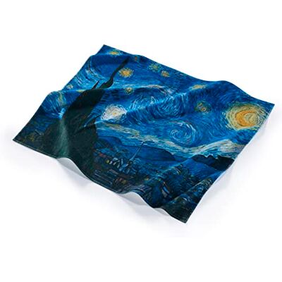 MuseARTa Asciugamano da spiaggia unisex con motivo Starry Night des Artister Vincent Van Gogh, in cotone, dimensioni 120 x 150 cm MuseARTa Asciugamano da spiaggia unisex con motivo Starry Night des Artister Vincent Van Gogh, in cotone, dimensioni 120 x 150 cm