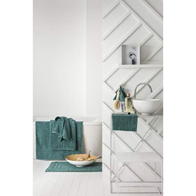 TODAY Telo Doccia in Cotone, 100% Cotone, Smeraldo, 70x130-cm TODAY Telo Doccia in Cotone, 100% Cotone, Smeraldo, 70x130-cm