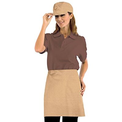 Isacco Grembiule Vita 70x46 con Tasca Biscotto, Biscotto, 65% Poliestere 35% Cotone Isacco Grembiule Vita 70x46 con Tasca Biscotto, Biscotto, 65% Poliestere 35% Cotone
