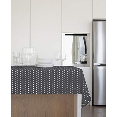 Gemitex Tovaglia in PVC felpato grigia - Tovaglia Gemitex Tovaglia in PVC felpato grigia - Tovaglia