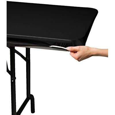 Creative Tovaglia in plastica, 73,7 x 182,9 cm, colore: Nero Creative Tovaglia in plastica, 73,7 x 182,9 cm, colore: Nero