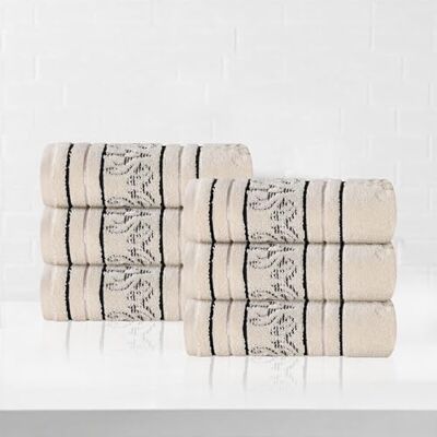 Superior Set di asciugamani in cotone, piccoli asciugamani, morbidi e assorbenti per il bagno, essenziali per la casa, spa, salone, hotel, cucina, lusso ad asciugatura rapida, zero torsione, motivo Superior Set di asciugamani in cotone, piccoli asciugamani, morbidi e assorbenti per il bagno, essenziali per la casa, spa, salone, hotel, cucina, lusso ad asciugatura rapida, zero torsione, motivo