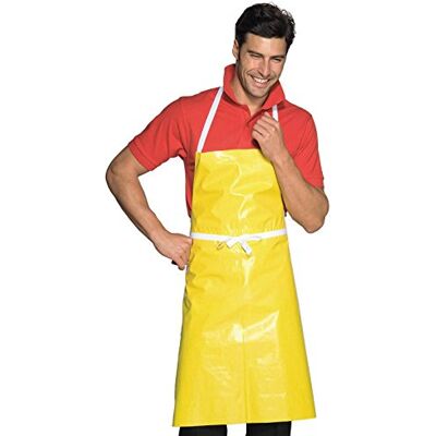 Isacco Grembiule Pettorina Cerato 70x90 cm Giallo, Giallo, Cerato Isacco Grembiule Pettorina Cerato 70x90 cm Giallo, Giallo, Cerato
