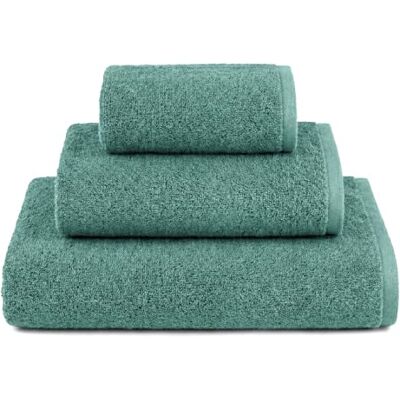 Ruggeri Set 3 Asciugamani Bagno in 100% Cotone Extra Morbido e Assorbente Telo Bagno 70x140 cm + Asciugamano Viso 50x100 cm + Asciugamano Ospite 40x50 cm (Verde) Ruggeri Set 3 Asciugamani Bagno in 100% Cotone Extra Morbido e Assorbente Telo Bagno 70x140 cm + Asciugamano Viso 50x100 cm + Asciugamano Ospite 40x50 cm (Verde)