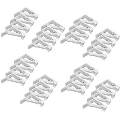 Fackelmann Pinces A Nappe Pinza per tovaglia, Bianco, Size 1 Fackelmann Pinces A Nappe Pinza per tovaglia, Bianco, Size 1