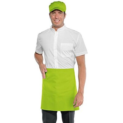 ISACCO Grembiule Vita cm 70x46 con Tasca Colore Verde Mela ISACCO Grembiule Vita cm 70x46 con Tasca Colore Verde Mela