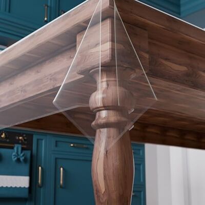 PETTI Artigiani Italiani Tovaglia Trasparente Plastificata Copritavolo Antimacchia in PVC – Protezione Tavolo Cucina e Sala da Pranzo, 6 Posti (140x180 cm) Rettangolare PETTI Artigiani Italiani Tovaglia Trasparente Plastificata Copritavolo Antimacchia in PVC – Protezione Tavolo Cucina e Sala da Pranzo, 6 Posti (140x180 cm) Rettangolare