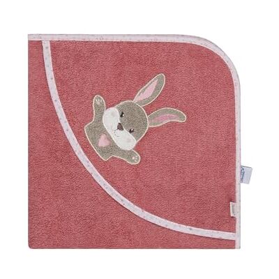Sterntaler Hanni Asciugamano con cappuccio, 80 x 80 cm Sterntaler Hanni Asciugamano con cappuccio, 80 x 80 cm