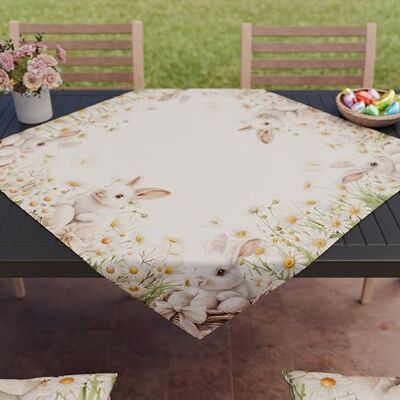 PETTI Artigiani Italiani Accessori Tessili da Cucina, Centrotavola Pasqua Moderno 90x90 cm in Microfibra, Tovaglia Centro Tavola Elegante in Stampa Digitale 26 31, 100% Made in Italy PETTI Artigiani Italiani Accessori Tessili da Cucina, Centrotavola Pasqua Moderno 90x90 cm in Microfibra, Tovaglia Centro Tavola Elegante in Stampa Digitale 26 31, 100% Made in Italy
